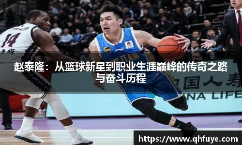 赵泰隆：从篮球新星到职业生涯巅峰的传奇之路与奋斗历程
